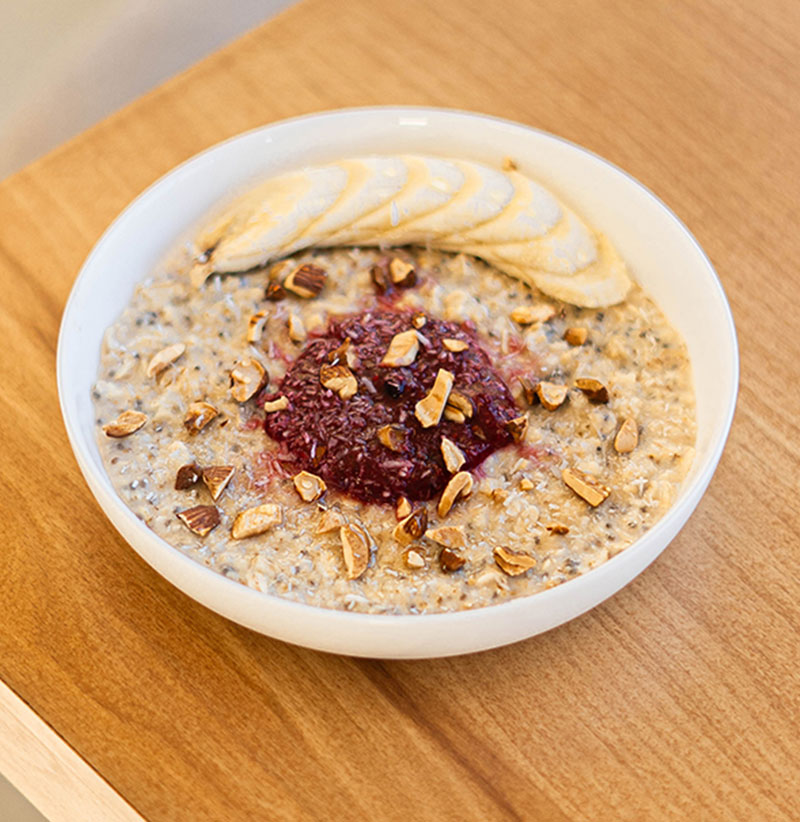 اوتمیل نارگیل و بری