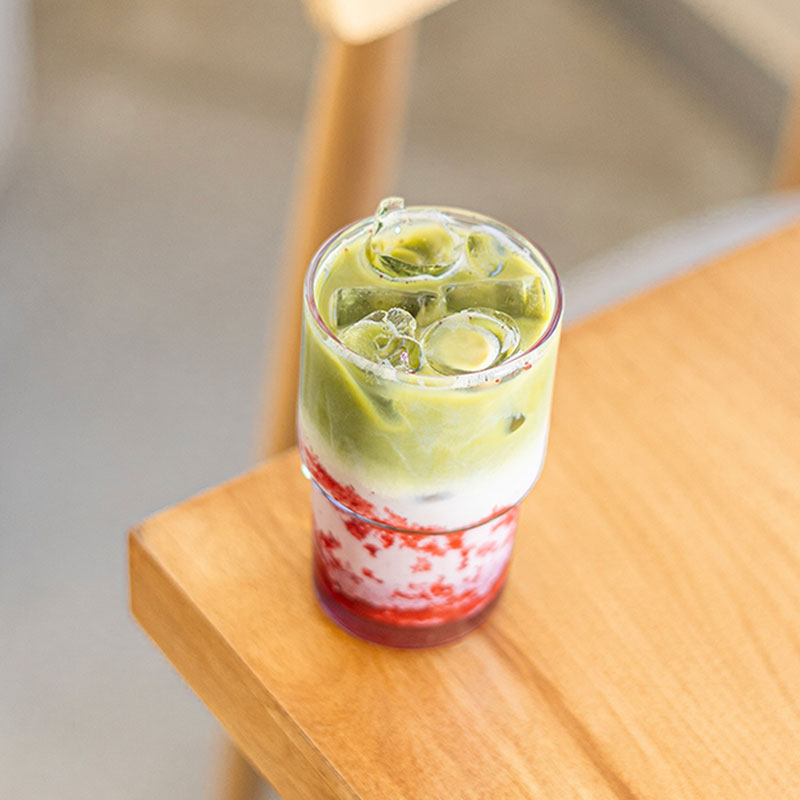 ماچا توت فرنگی