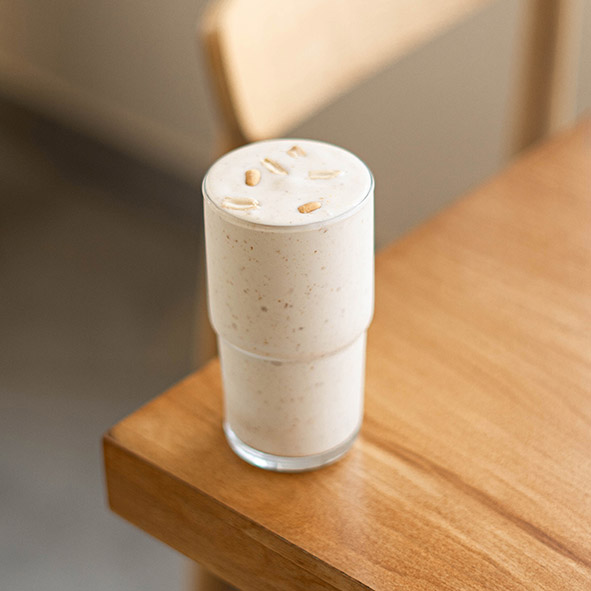 شیک کره بادام زمینی