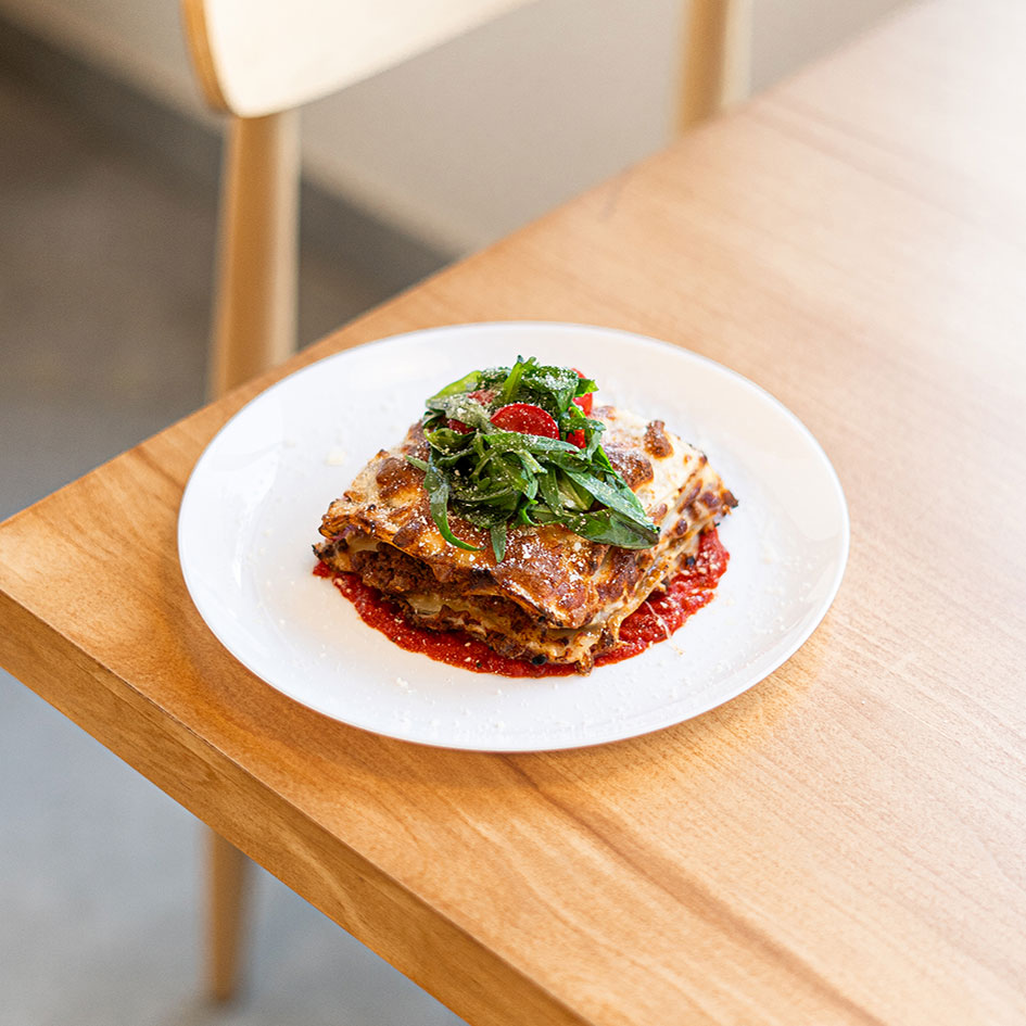 لازانیا گوشت و بادمجان