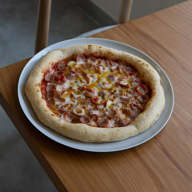 پیتزا سوسیس